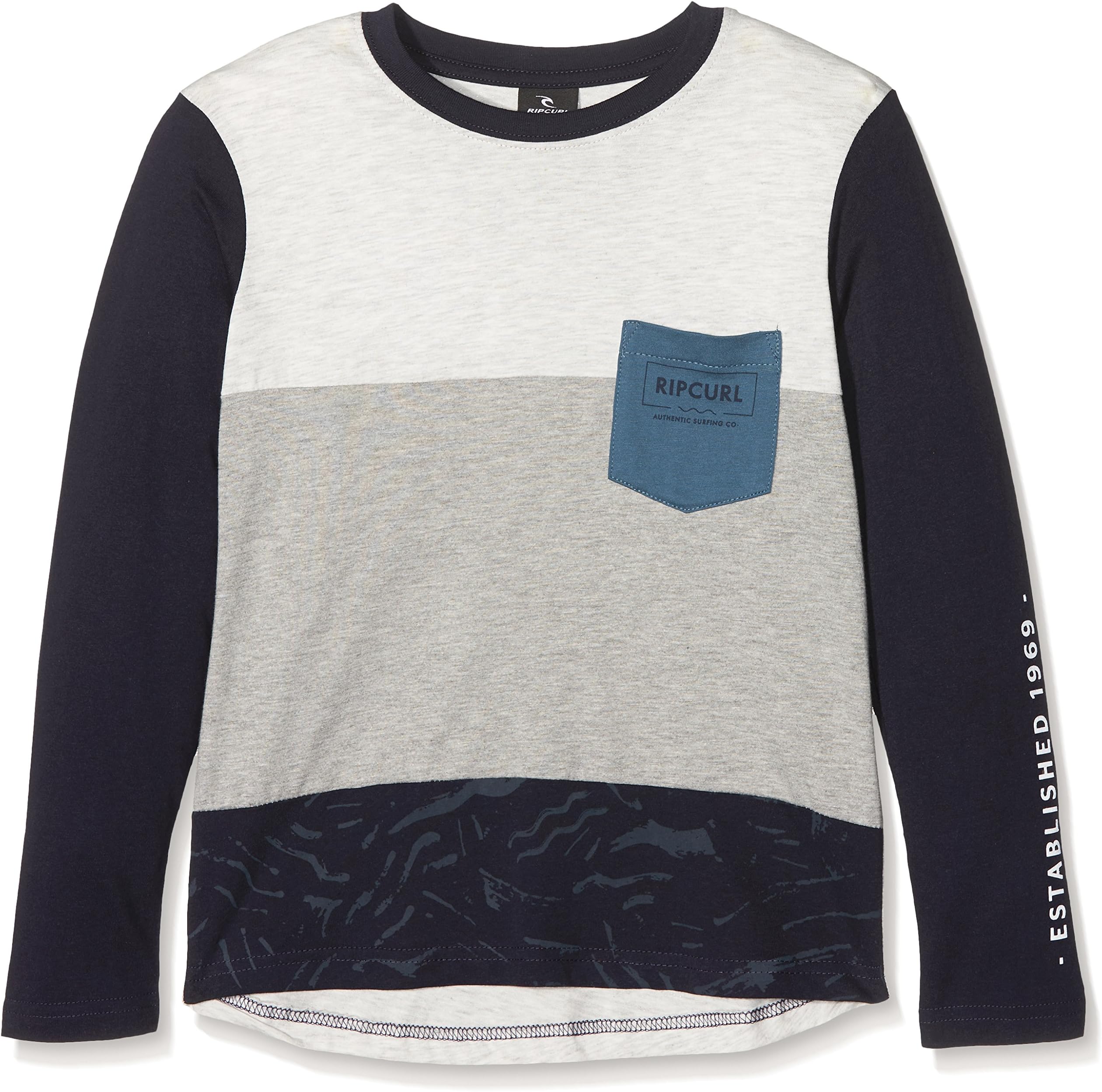 RIP CURL Boys' Pimpoye Long Sleeve T-Shirt
