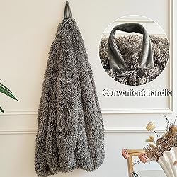 LIFEREVO Fluffy Bean Bag Chair Cover