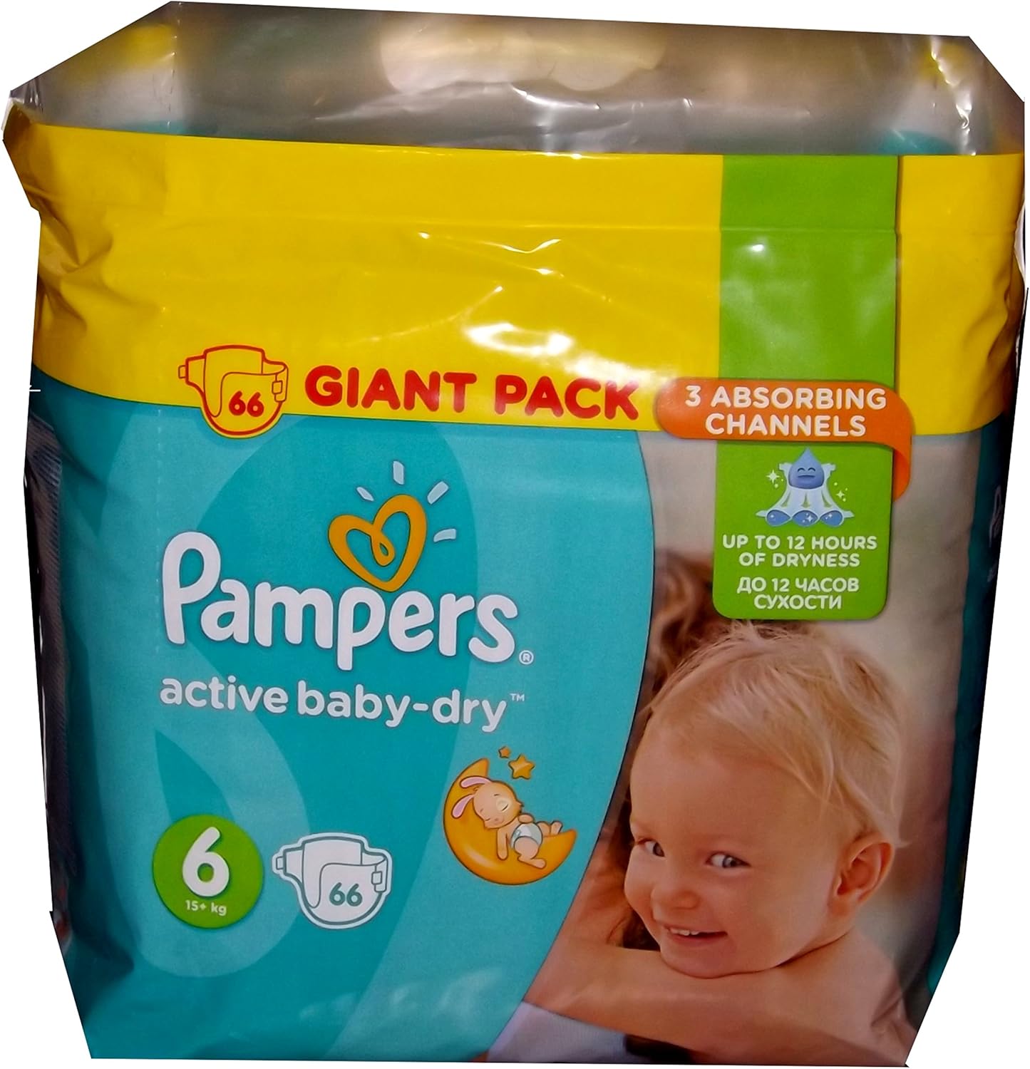 pampers active dry 6