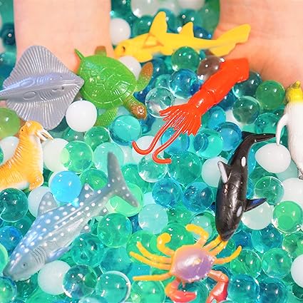 Amazon Com Sensory4u Dew Drops Water Beads Ocean Explorers