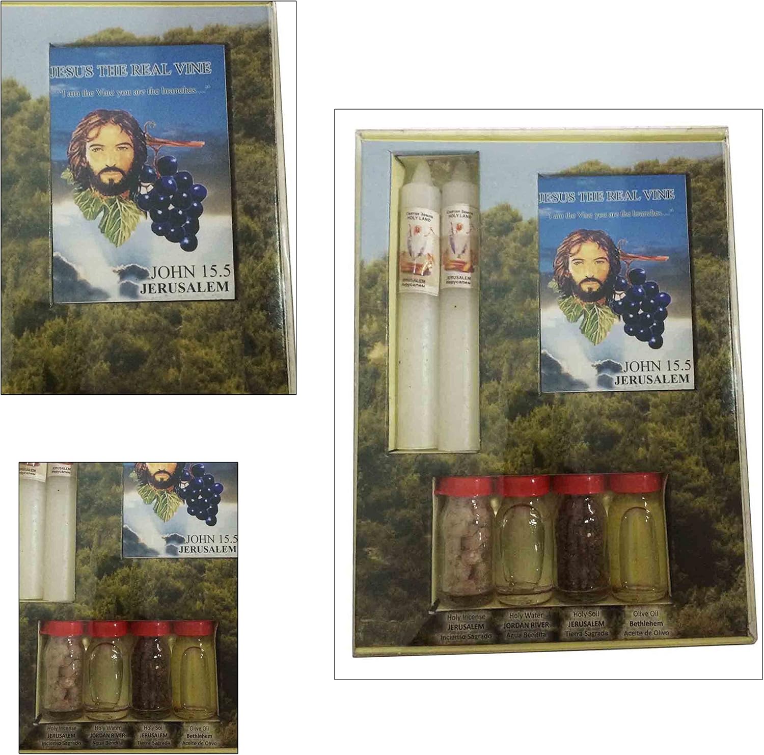 Weihwasser Heiliges Ol Weihrauch Heiliger Boden Heilige Kerzen Grosse 8 Zoll Ostertag Muttertag Karfreitag Geschenk Amazon De Kuche Haushalt