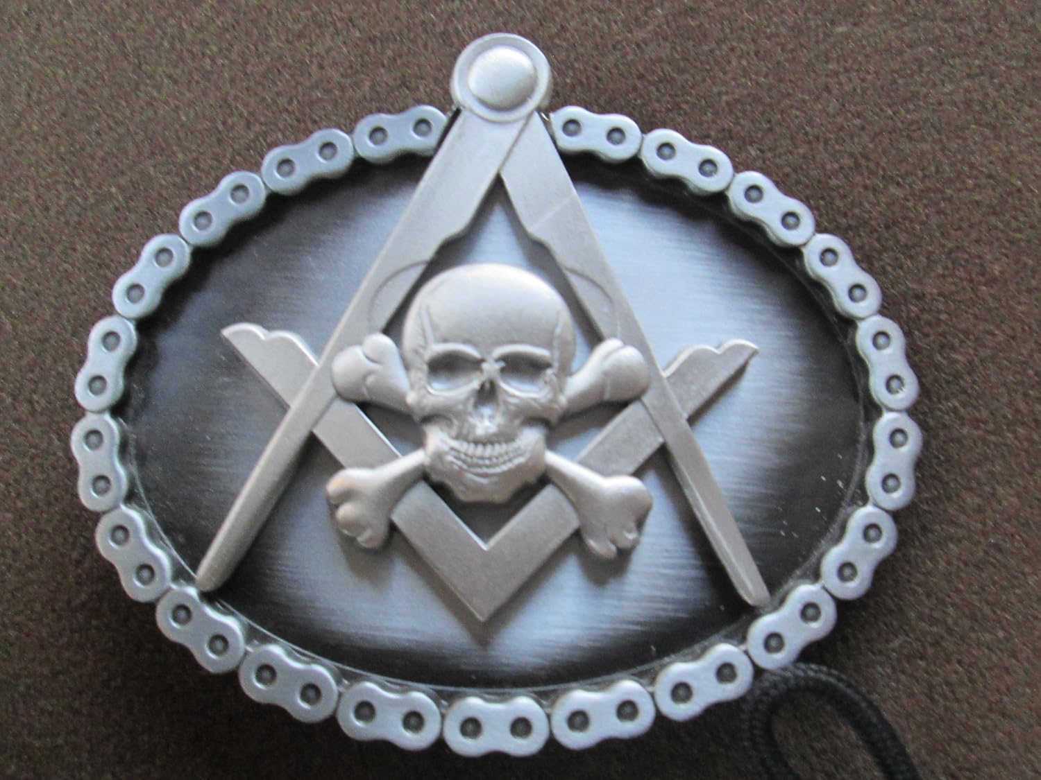 middle finger belt buckle