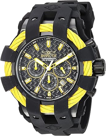 INVICTA Reloj analógico para Hombres de Cuarzo con Correa en ...