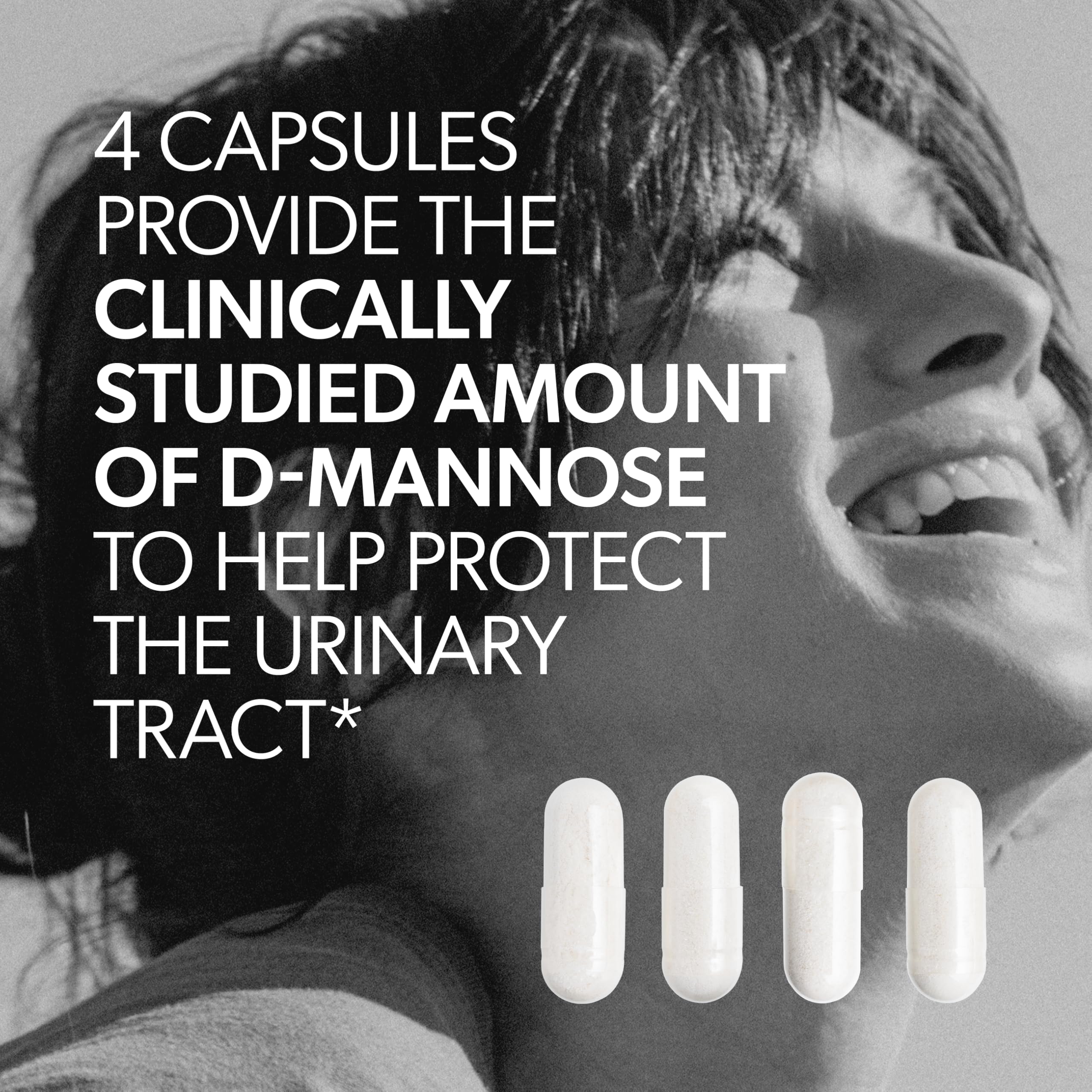 AZO D Mannose Urinary Tract Health, Cleanse, Flush & Protect The Urinary Tract, No.1 Pharmacist Recommended Brand, Clinical Strength, Non-GMO, 120 Count