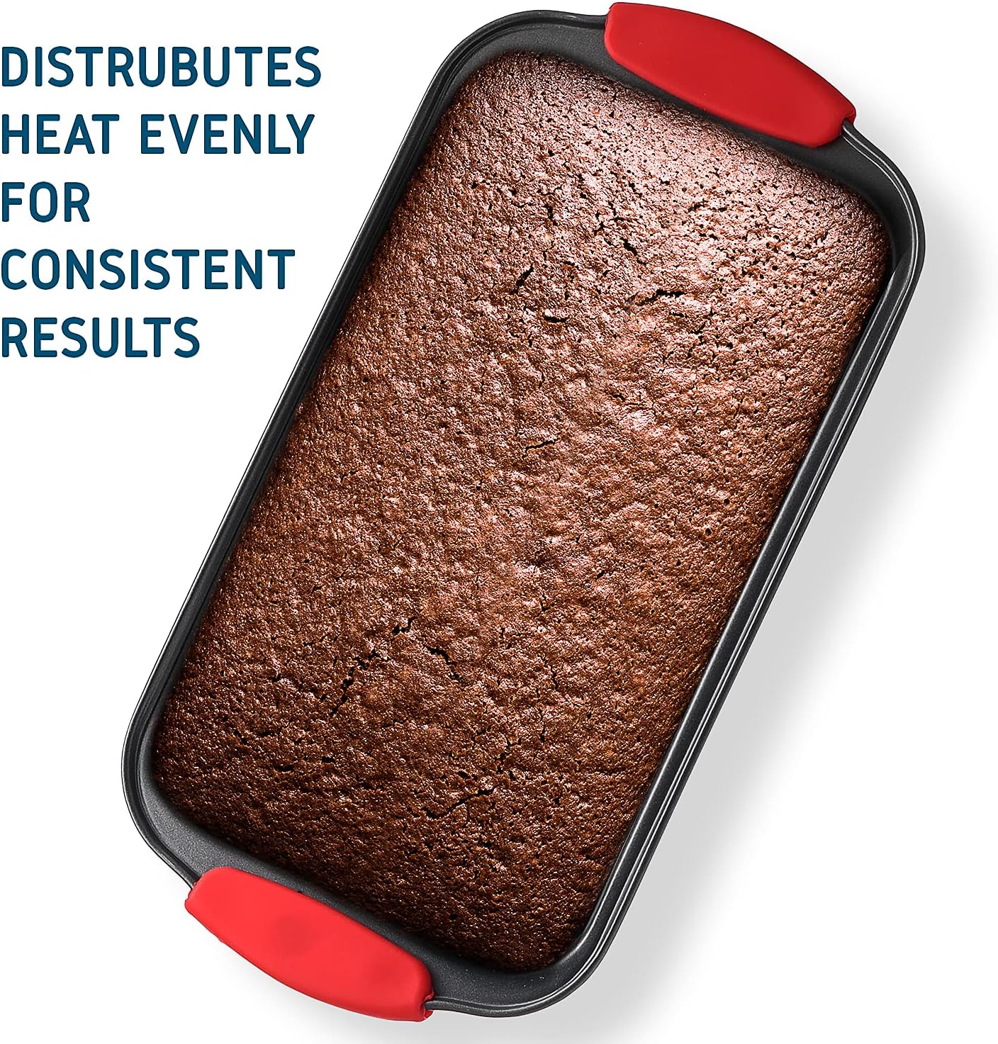 JoyTable Bakeware Set - 15 PC Baking Pans Set Nonstick Surface - Bakeware sets with Baking Pan, Oven Pan, Cookie Sheet, Baking Trays & More - Nonstick Bakeware Set with Silicone Handles & Utensils: Kitchen & Dining