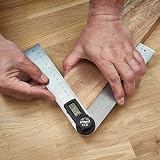 Trend 7 inch Stainless Steel Digital Angle Finder Ruler DAR/200 Silver view 6