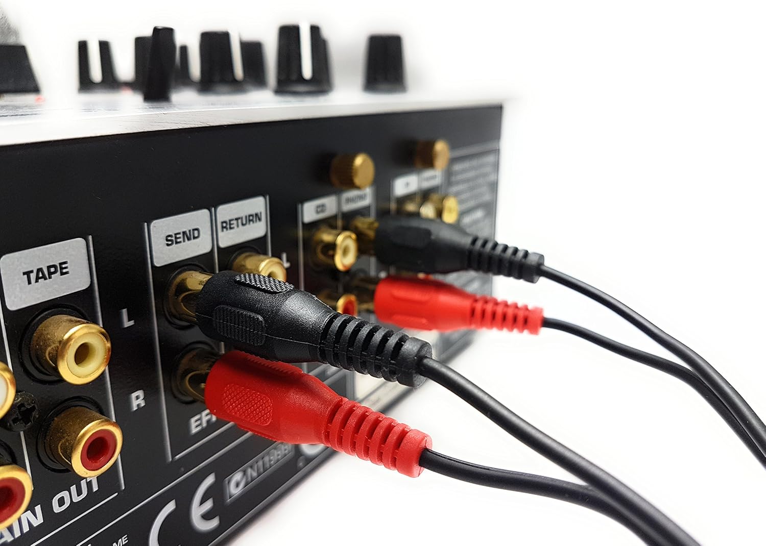 MainCore 20m long 2x RCA Male to 2x RCA Male Stereo Audio Cable for Turntables Mixers, Home Audio, Surround Sound - Image 3