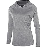 Roadbox Women's UPF 50+ Sun Protection Hoodie, Long Sleeve Hiking Fishing Hooded Shirt, Lightweight Outdoor UV Rash Guard