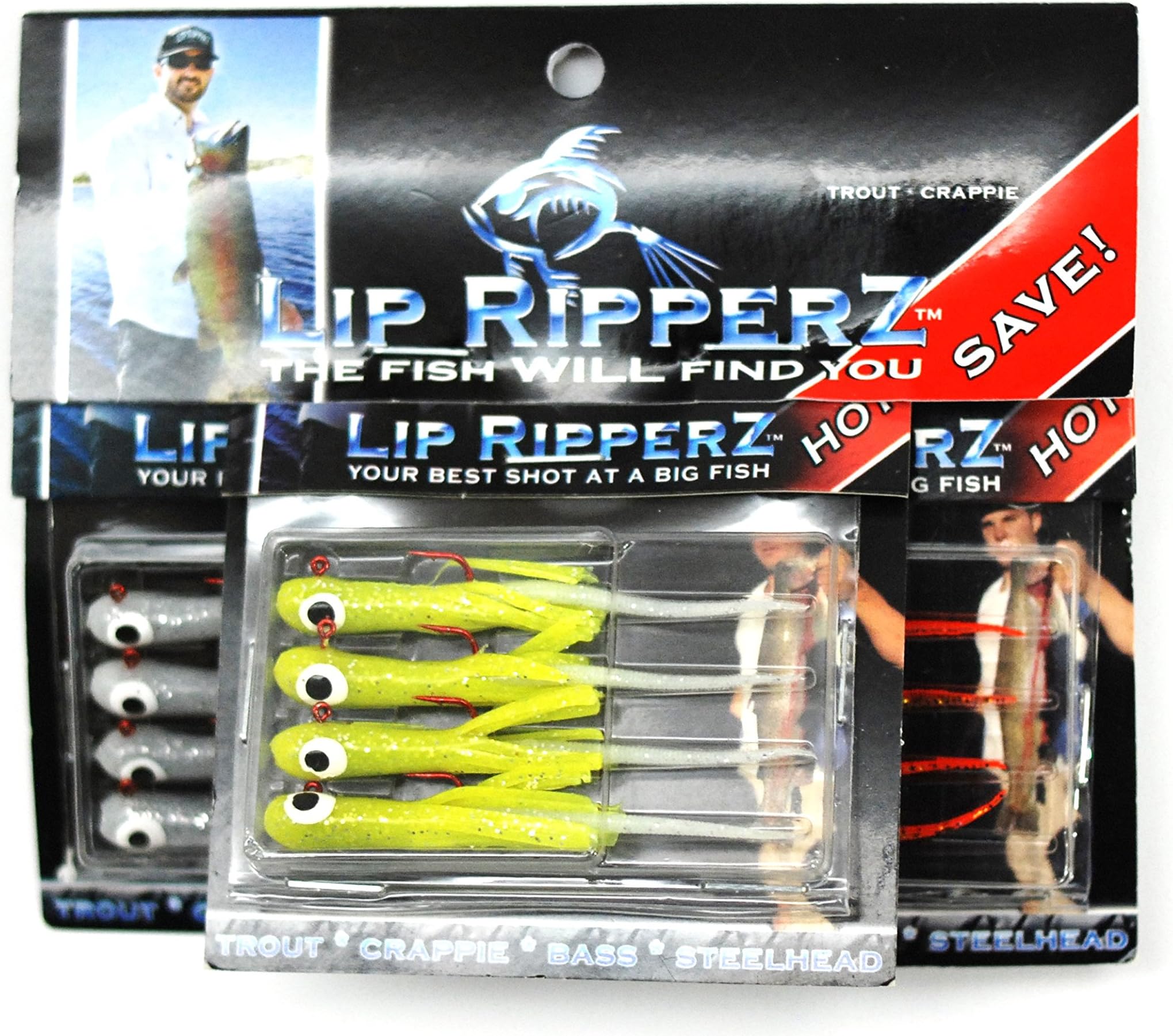 Top Litl RipperZ Fishing Bait (Variety Pack), Assorted