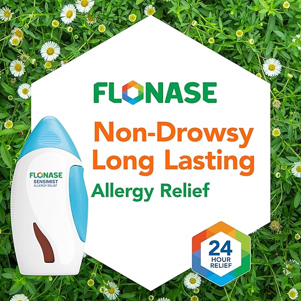 FLONASE SENSIMIST ALLERGY RELIEF NASAL SPRAY FOR NON-DROWSY, 24-HOUR MULTI-SYMPTOM ALLERGY RELIEF – 60 SPRAYS