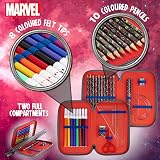 Marvel Avengers Pencil Case with Stationery Included Large Double Zip view 3