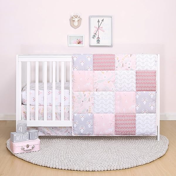 ICHIGO ICHIE STORE並行輸入品Grace Peanut Piece Crib Bedding The Girl by