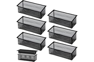 Attramite Floor Register Cover Trap, 6-Pack Floor Vent Screen Net, 4 x 10 Inch Floor Air Vent Cover Screen for Home, Floor Air Vent Mesh Filters for Catching Dust Debris Hair Food