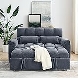 ERYE Modern Convertible Sleeper Sofa with Twin XL