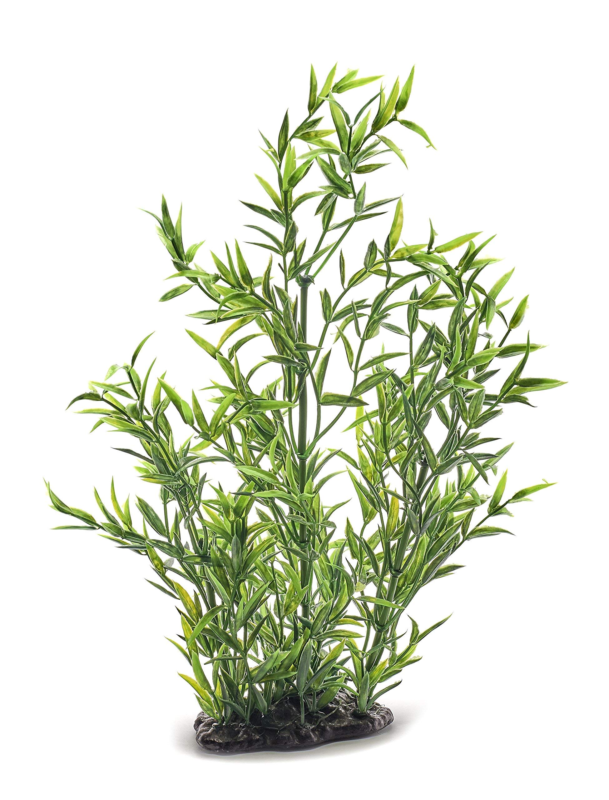 Pistachio Pet - Beautiful Realistic Aquarium Plant With Base13/34 cm high