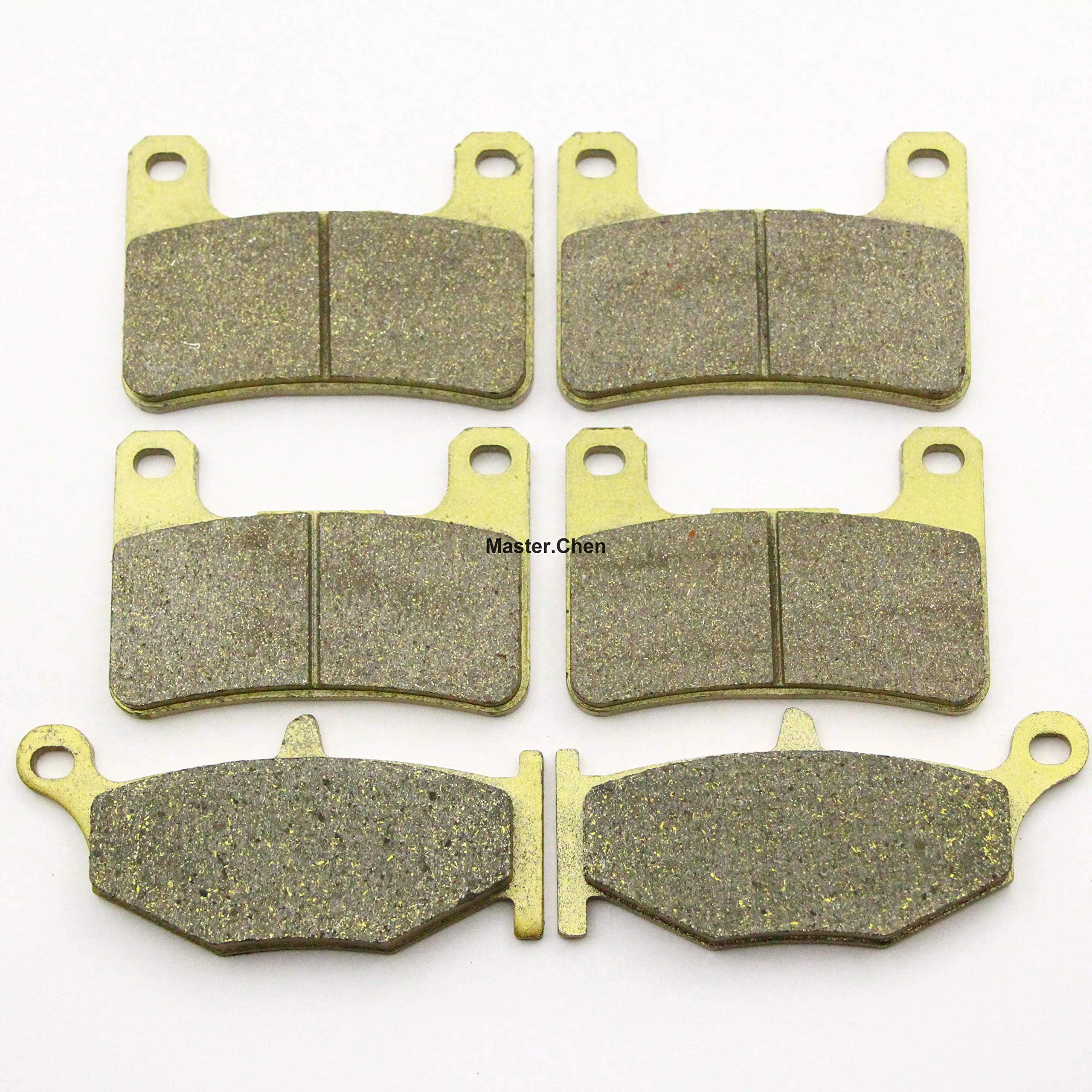 Master ChenFront Rear Brake Pads Brakes for Suzuki GSXR 600 750 GSX 1300 Hayabusa FA379F FA419R MC0194-PAD