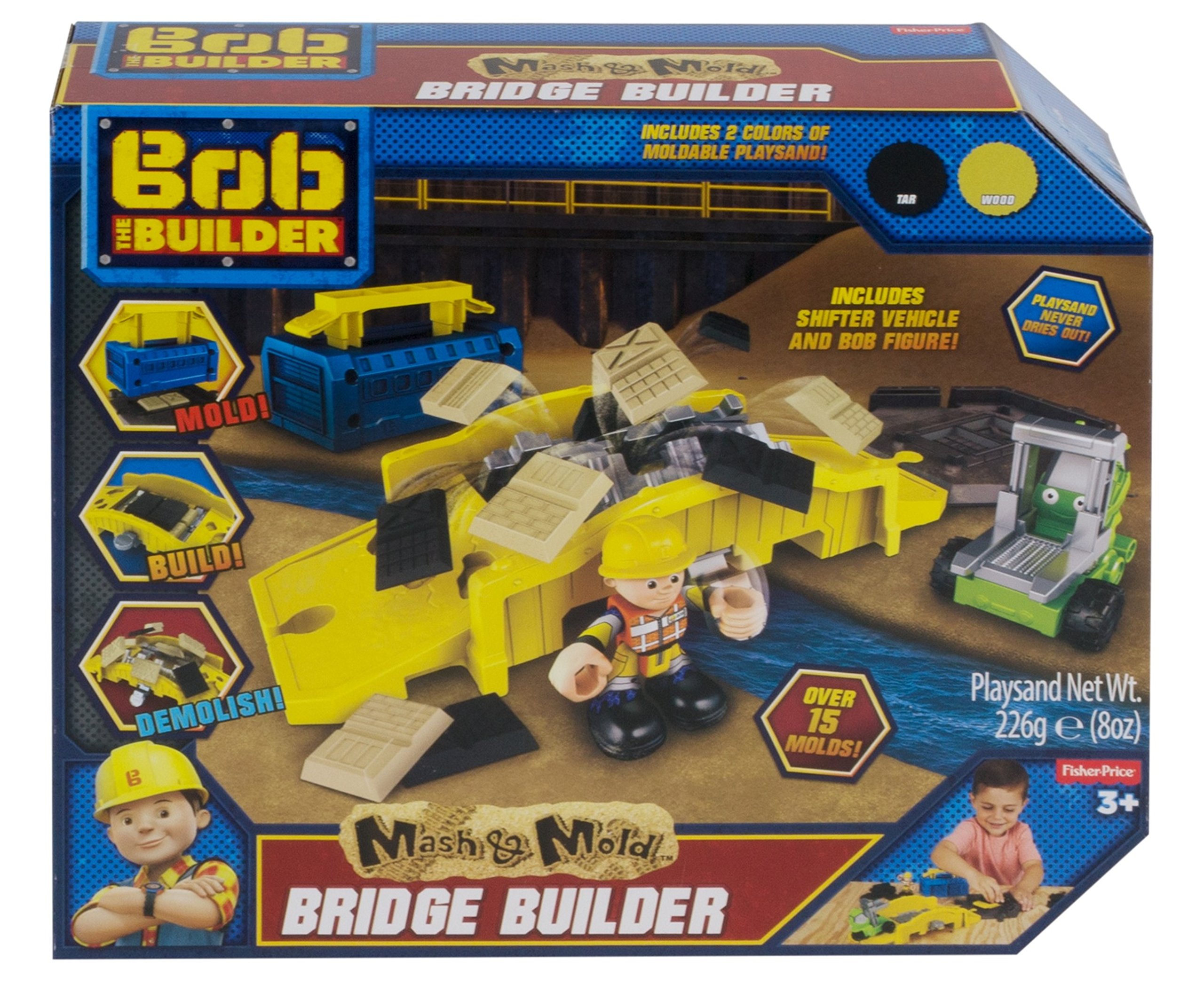 Fisher Price Bob The Builder Mash And Mold Bridge Builder