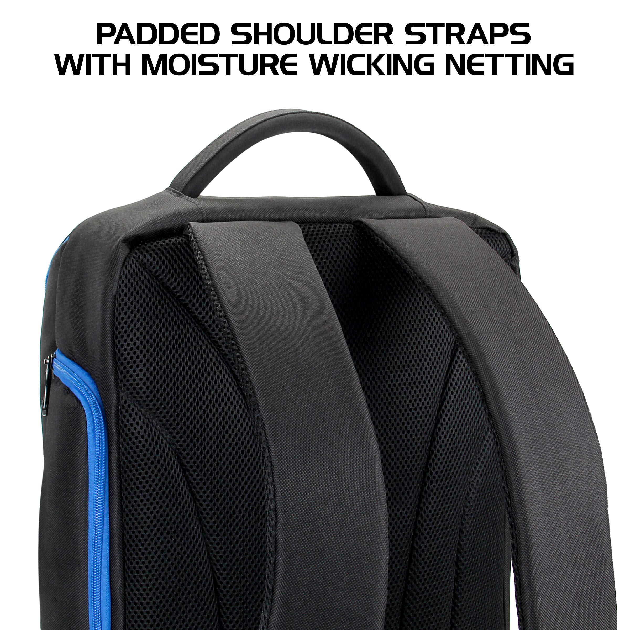 ENHANCE eSports Gear Universal Console Laptop Gaming Backpack - Compatible with PS4 Pro, Xbox One & Computers - Gear Arsenal Storage for Controllers, Headsets, Games, Mice, Keyboards & Accessories
