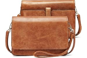 BROMEN Crossbody Bags for Women Small Cell Phone Shoulder Bag Wristlet Wallet Clutch Purse
