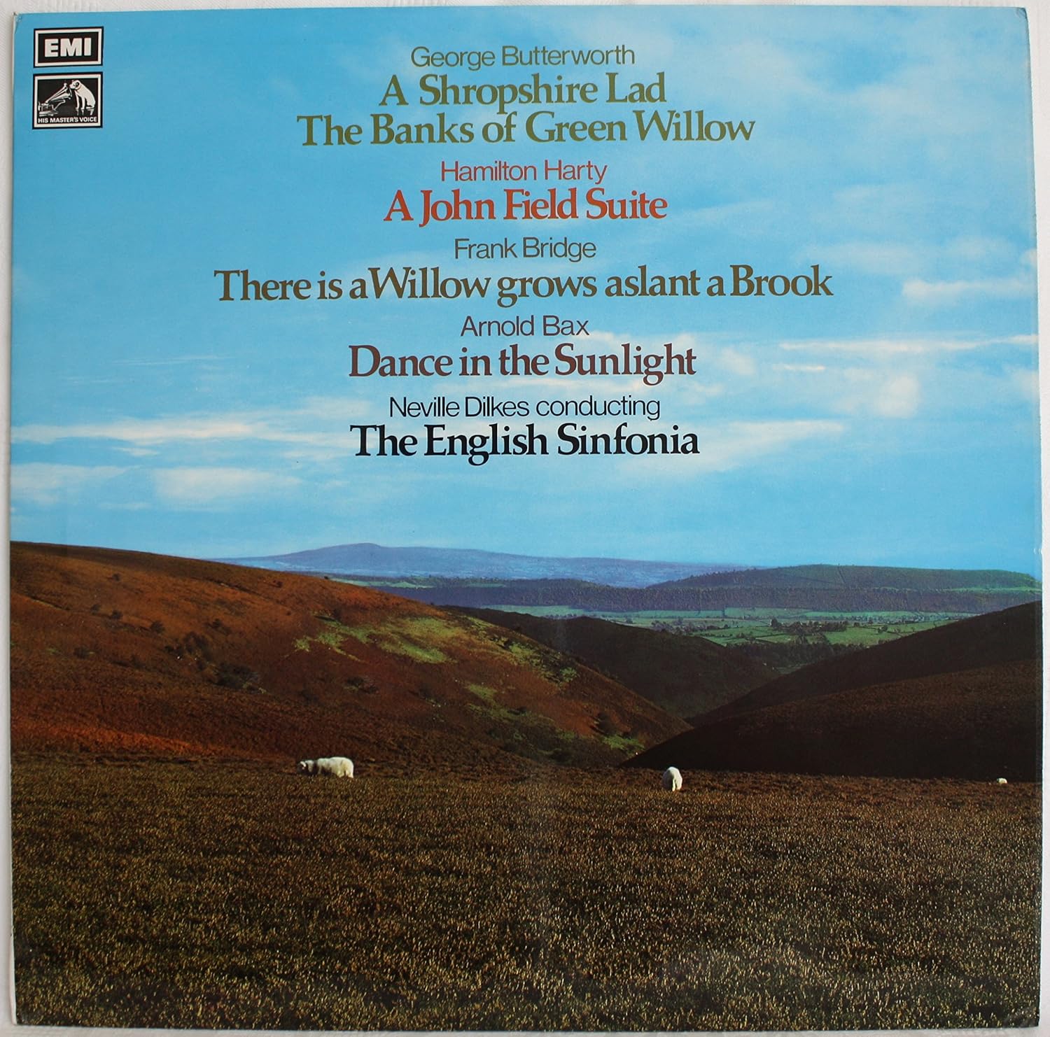Butterworth, A Shropshire Lad, Banks of Green Willow, Vinyl LP Neville