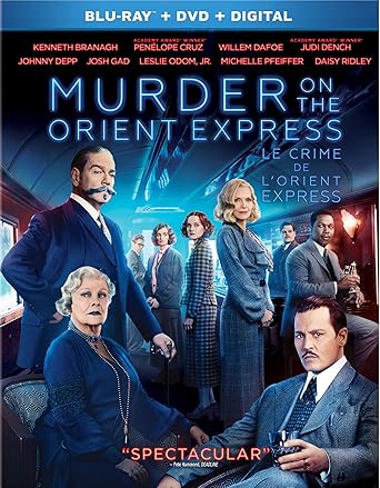 Amazon Com Murder On The Orient Express Bilingual Blu Ray Dvd Digital Copy Canadian Movies Tv