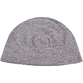 Shorts of Hawick Men's 100% Cashmere Watch Cap Beanie - Light Gray - Made in Scotland by Love Cashmere