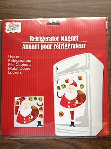 Amazon.com: Large Magnetic Santa Claus Refrigerator Set ...