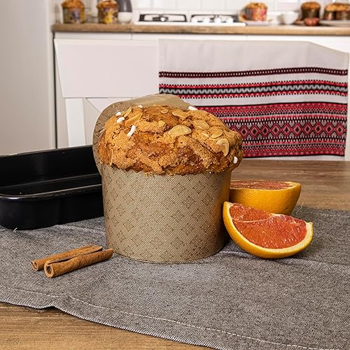 Easter Bread Mold |12 Pack 12 oz| Non Stick Panettone Paper Mold