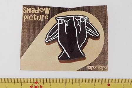 Amazon 影絵 ブローチ フクロウ 梟 ふくろう 影 プラスチック板 プラバン プラ板 おもちゃ おもちゃ