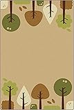 Carpets for Kids29754 KIDSoft Tranquil Trees Decorative Rug 4ft x 6ft Rectangle Tan Brown