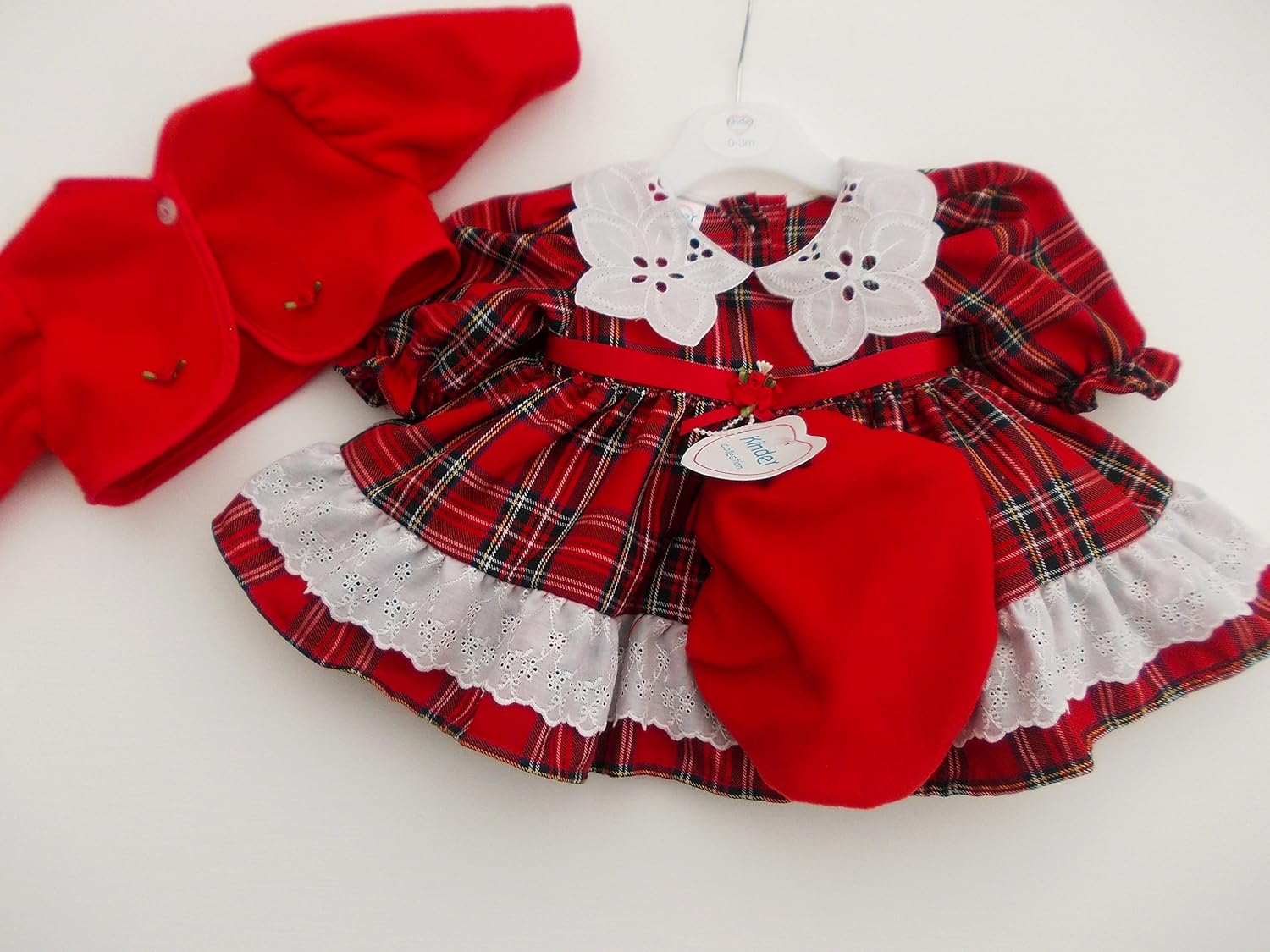 kinder tartan dress