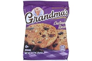 Grandma's Cookies Oatmeal Raisin Flavored 4 Packs 2 per pack