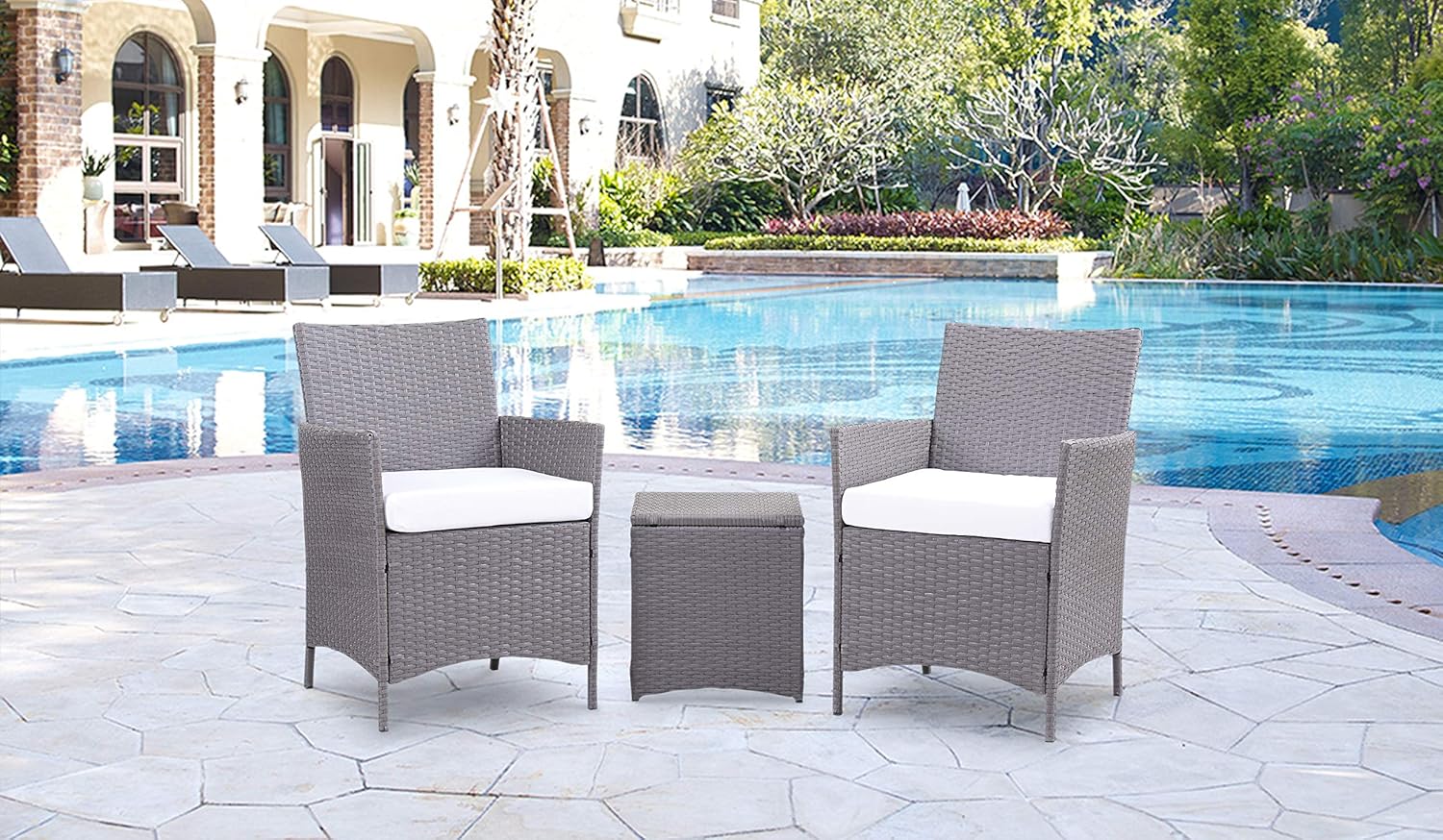 Best small gray patio table