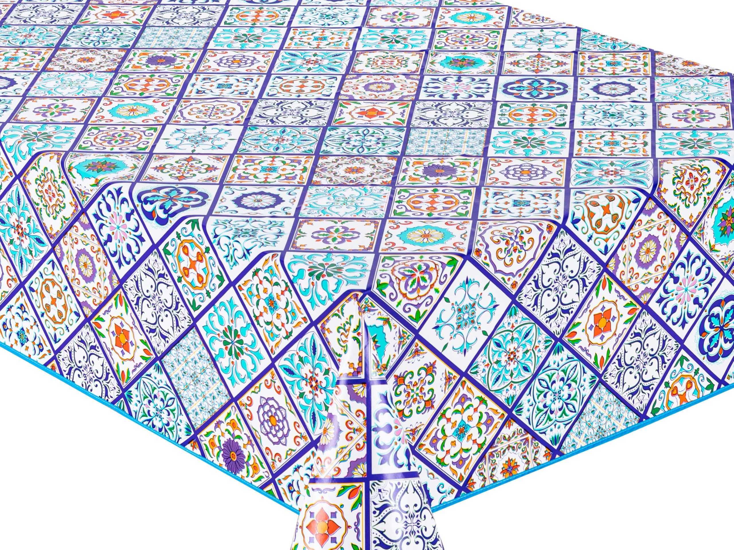 Home Direct Rectangular Oilcloth PVC Wipe Clean Tablecloth Table Cover 140cm x 200cm 55x78 โ image 1