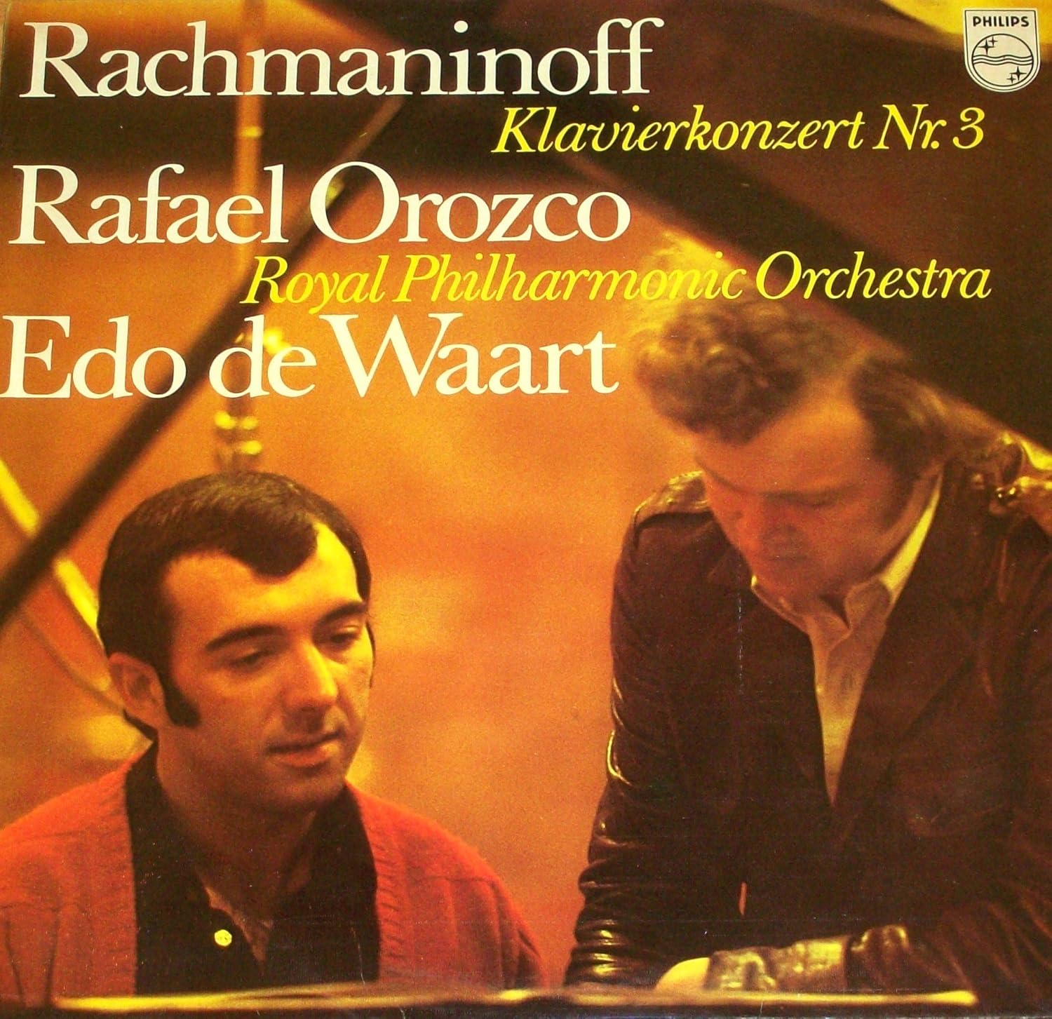 Sergueï Rachmaninov Concerto Pour Piano No 3 De Rachmaninov Rachmaninoff, Edo de Waart, Royal Philharmonic Orchestra, Rafael Orozco