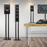 Duronic SPS1022 Floor Speaker Stand Pair Hifi Bluetooth Loudspeaker 60cm Medium view 7