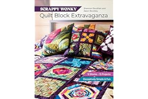 Scrappy Wonky Quilt Block Extravaganza