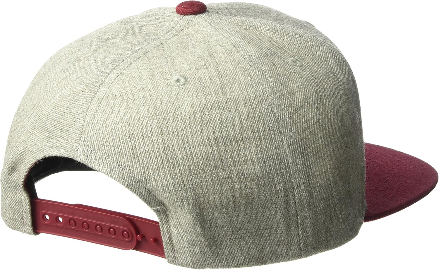 Brixton Men's Oath III Medium Profile Adjustable Snapback Hat, black, One Size: Clothing