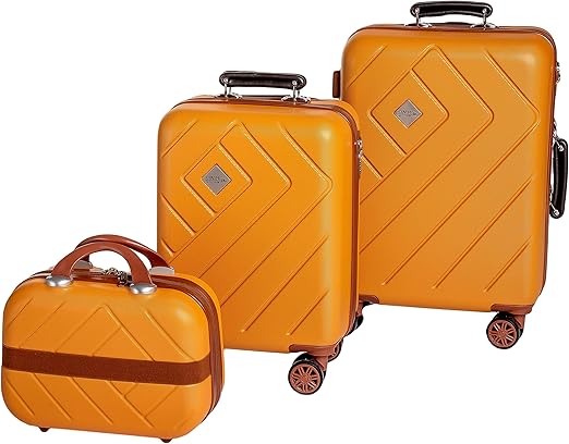 Set 4 Valigie Rigide Convector + Beauty Case - ABS Antigraffio, Ruote 360°, Lucchetto TSA, 5 Dimensioni Diverse - Foto 12