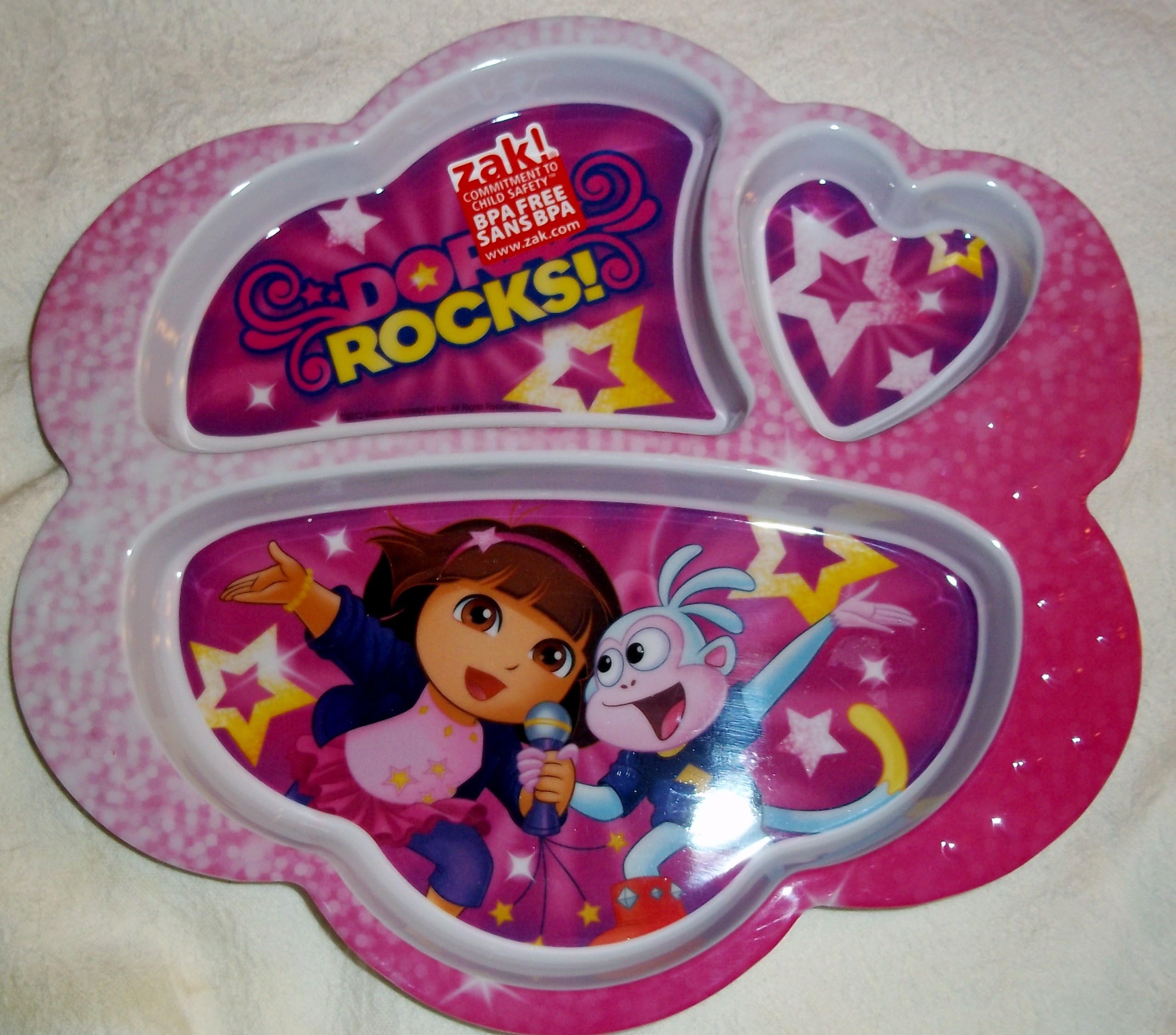 Dora Rocks Zak Children's Compartment Plate