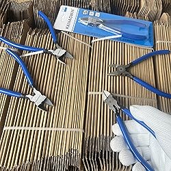 Wire Cutters, 6 inch, KAIHAOWIN Precision Flush