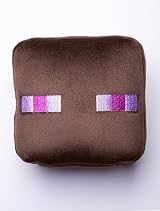 VARZI Minecraft Travel Pillow with Eye Mask - Brown, Standard, Modern view 7