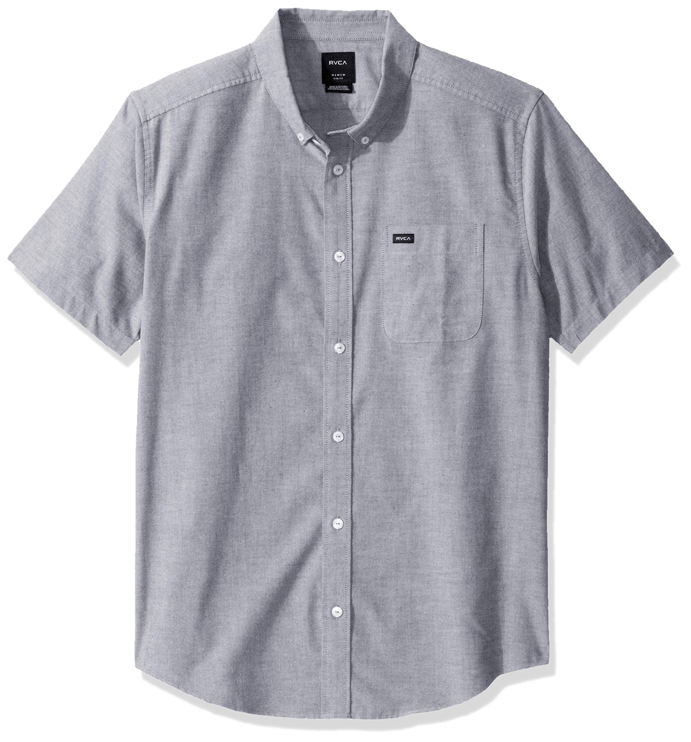 Men's Thatll Do Stretch Short Sleeve Woven Button Front Shirt