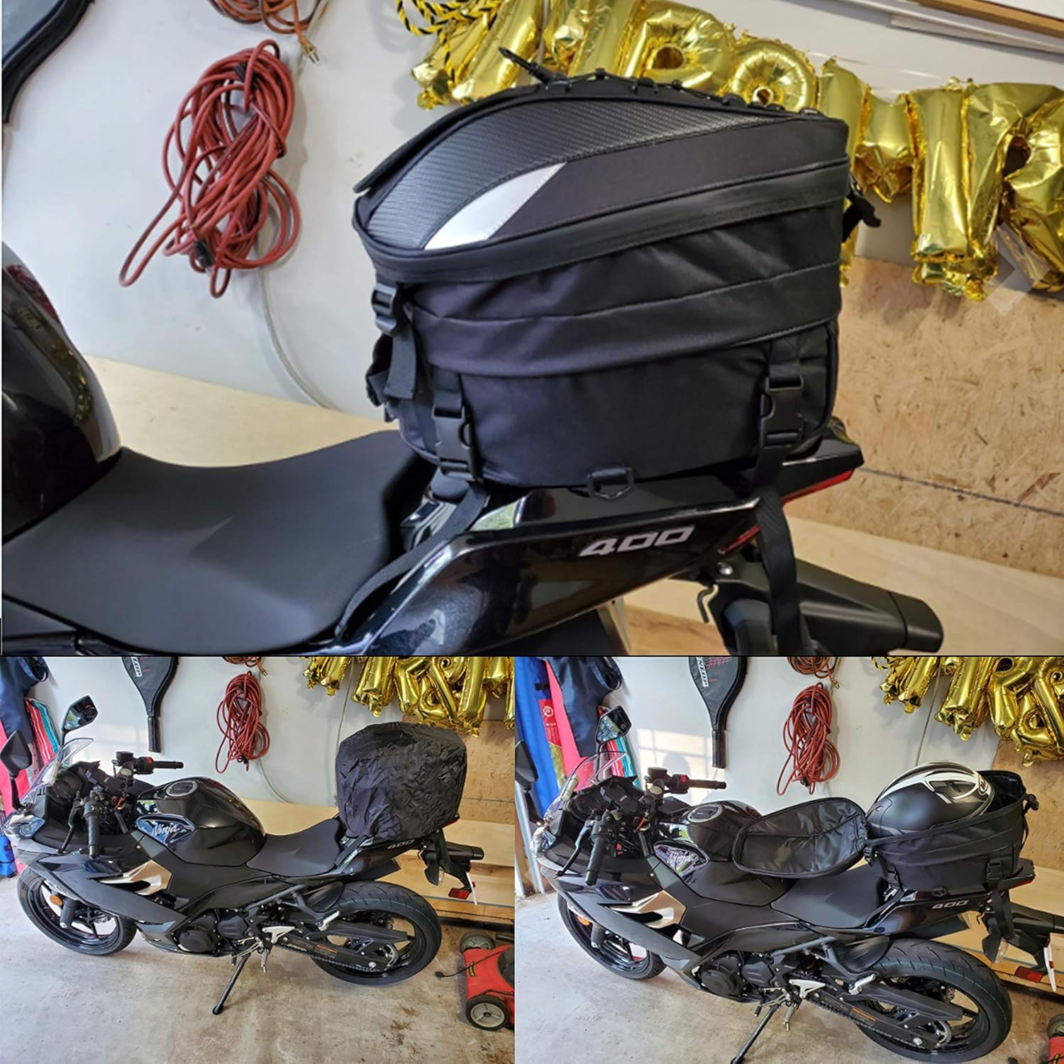 Motorcycle Saddle Bag, Universal Saddle Bag, Motorcycle Backpack