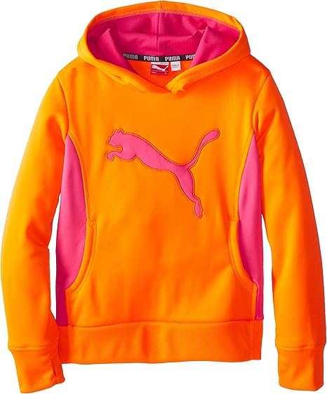 puma hoodie orange