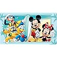 Ginsey Disney Mickey Mouse Summer Fun Decorative Bathtub Mat for Kids' Bathroom Decoration, Blue, Standard Tub Size