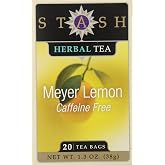 Stash Tea Meyer Lemon Herbal Tea 20 Count