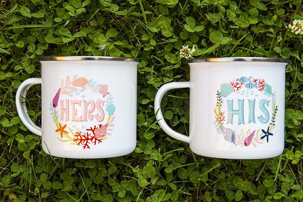 Matching Couple Coffee Mugs Retro Camper Mug His & Hers Mug Amazon.co