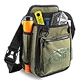 CKG Metal Detecting Finds Bag Waist Digger Pouch Tools Bag for Pinpointer, Metal Detecting Pouch Portable Multifunctional for Metal Detector Accessories, Green