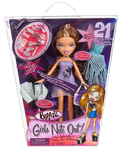 Bratz Girls Nite Out 21st Birthday Edition Fashion Doll Yasmin in